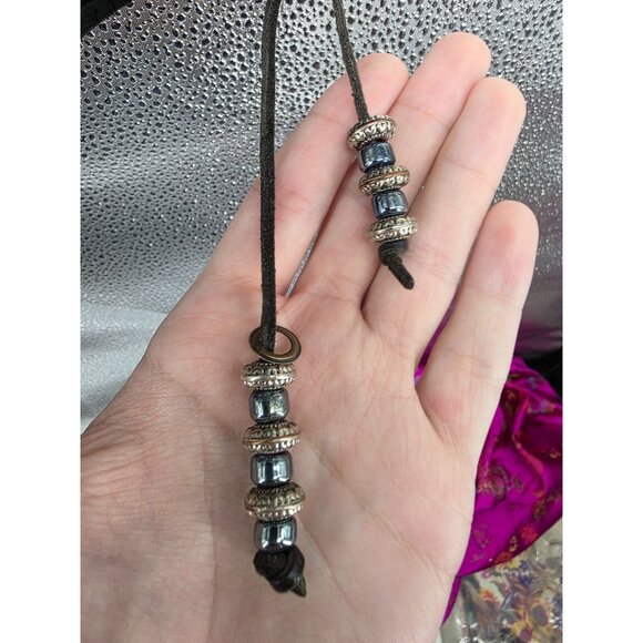 Harley-Davidson Vanguard Leather Vest Size 42 Black Mens Western Style With Eagl - Picture 9 of 9